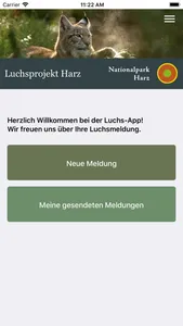 Luchs-App screenshot 0