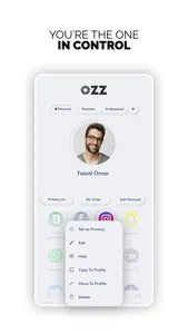 OZZ- Digital Business Card screenshot 2