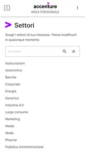 Accenture Italia News screenshot 2