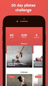 30 Day Pilates Challenge screenshot 1