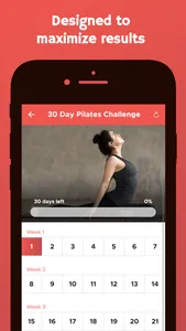 30 Day Pilates Challenge screenshot 3