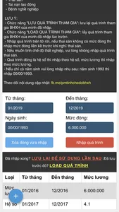 iCD-Tính mức hưởng BHXH screenshot 8