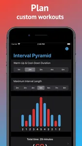 Workout Interval Pyramid screenshot 0