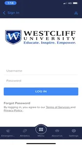 Westcliff University screenshot 2