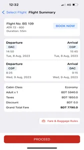 US-Bangla Airlines screenshot 5