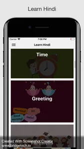 Learn Hindi Language - India screenshot 2