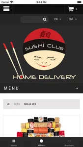 Sushi Club App screenshot 3