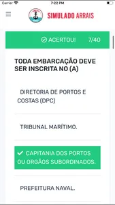 Simulado Arrais Amador screenshot 4