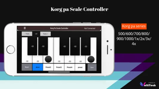 Korg Pa Scale Controller screenshot 1