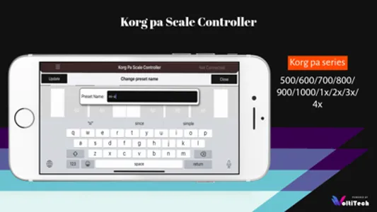 Korg Pa Scale Controller screenshot 2