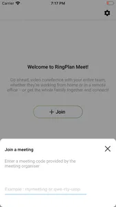 Ringplan meet screenshot 2