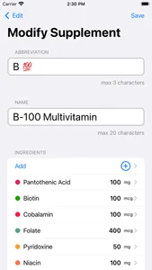 Vitamin Book - Track Nutrition screenshot 7