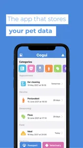 Cogui - Pet health tracker screenshot 0