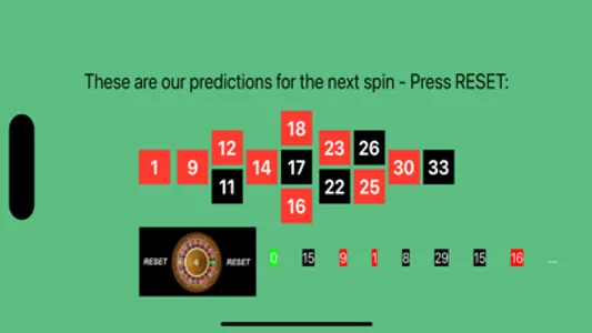 Roulette Numbers Predictor screenshot 3