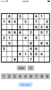 Sudoku -- Classic screenshot 1