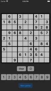 Sudoku -- Classic screenshot 2