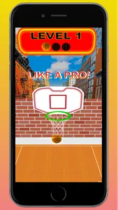 Basketball Hoop Shots screenshot 1