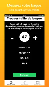 Find ring size - Ring sizer screenshot 0