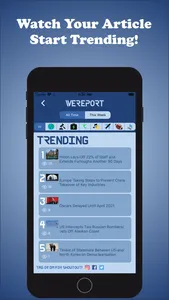 WeReport News screenshot 2