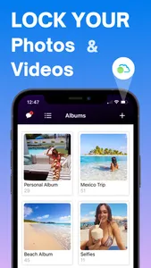 Hide Photos Videos HiddenVault screenshot 0