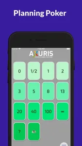 AXURIS Planning Poker screenshot 1