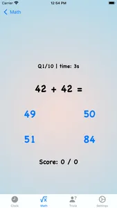 Telling Time For Kids + Math screenshot 4