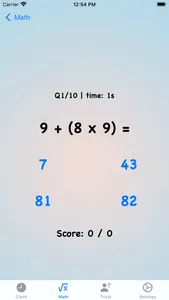 Telling Time For Kids + Math screenshot 6