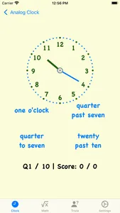 Telling Time For Kids + Math screenshot 7