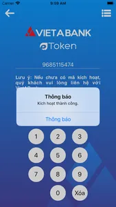 VietABank eToken screenshot 1