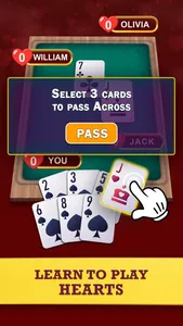 Hearts: Classic Card Game Fun screenshot 1