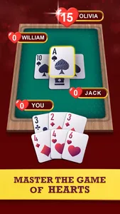 Hearts: Classic Card Game Fun screenshot 2