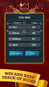 Hearts: Classic Card Game Fun screenshot 4