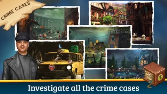 Hidden Objects: Crime Mania screenshot 1