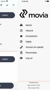 FlexDanmark Vognkommunikation screenshot 3