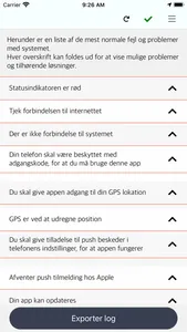 FlexDanmark Vognkommunikation screenshot 5