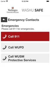 WashU Safe screenshot 1