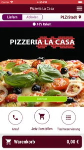 Pizzeria La Casa screenshot 0