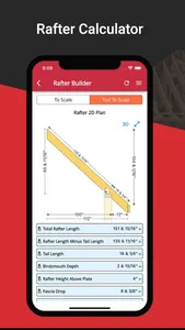 RedX Roof - Rafter Calculator screenshot 0