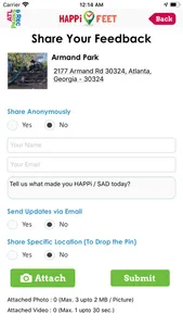 HAPPiFEET - Atlanta Parks screenshot 3