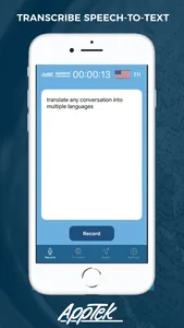 AppTek Speech Transcribe screenshot 0