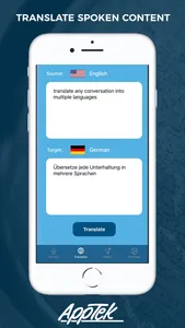 AppTek Speech Transcribe screenshot 1