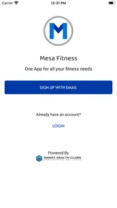 Mesa Fitness screenshot 0