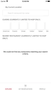 Await - Restaurant Reservation screenshot 0