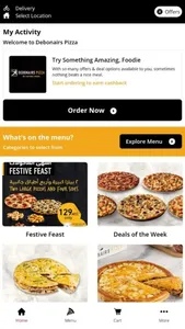 Debonairs Pizza UAE screenshot 0