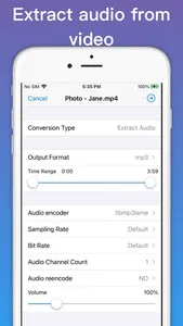 MP4 Converter - video to audio screenshot 2