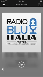 Radio Blu Italia - Australia screenshot 0