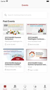 NAHRO Events screenshot 1