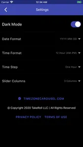 TimeZone Carousel screenshot 6