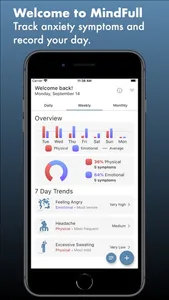 MindFull: Anxiety Tracker screenshot 0
