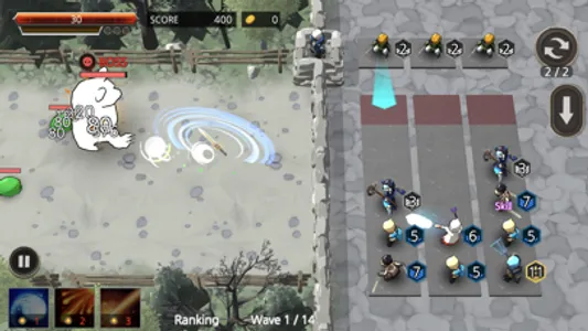 PuzzleKnights : Defense screenshot 1